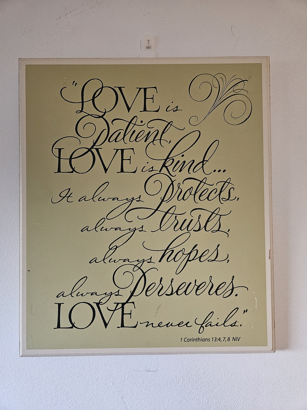 Love Is Patient Love Is Kind Wall Art